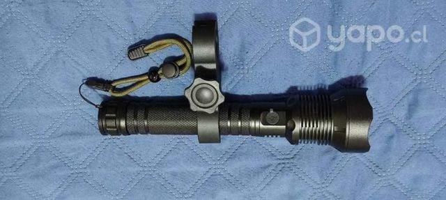 Linterna luz blanca potente con soporte