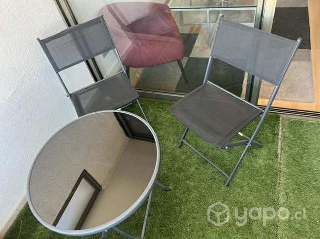 Juego de terraza como nuevo!