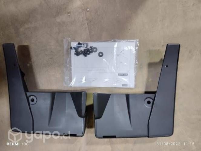 Kit guardafangos tras