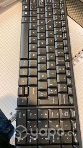 Teclado y Mouse Logitech NUEVO, sin caja