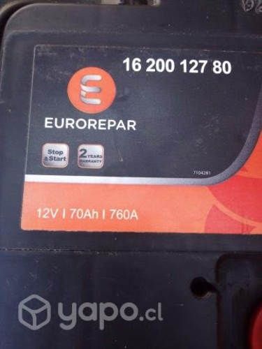 Batería superior eurorepar 70ah