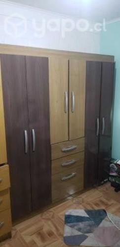 Closet 6 puertas 3 cajones