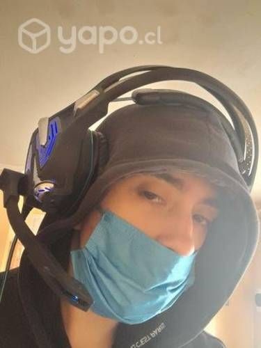 Audifonos gamer USB Kotion Each + driver instalado