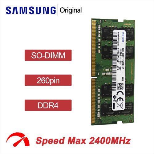 Memoria Ram Samsung. 4 GB / DDR4 / 2400 mhz