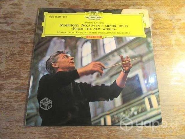 VINILO Symphony N°5 From the New World Karajanjapo