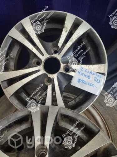 Par de Llantas apernadura4x108