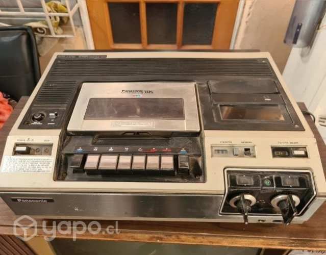 VHS Panasonic de 1970 al 1976 muy bien conservado
