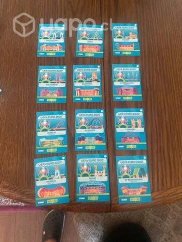 Pack de cartas de las sedes de la euro 2020