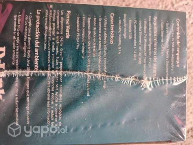 Extensor WiFi D-Link AV500