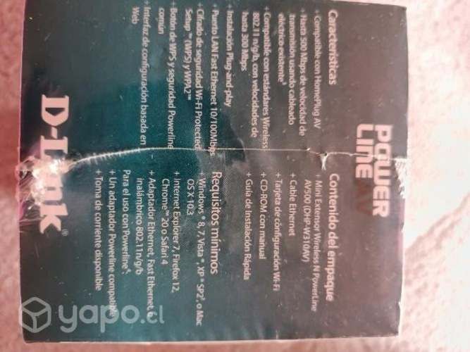 Extensor WiFi D-Link AV500