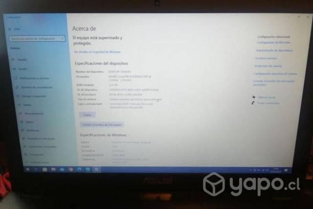 Notebook Gamer ASUS + Monitor 27"