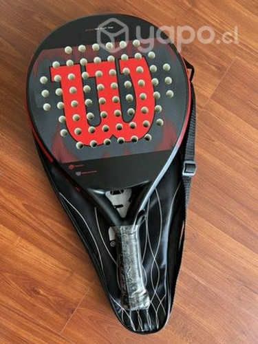 Pala Padel Wilson Pro Staff Team Nueva + Bolso