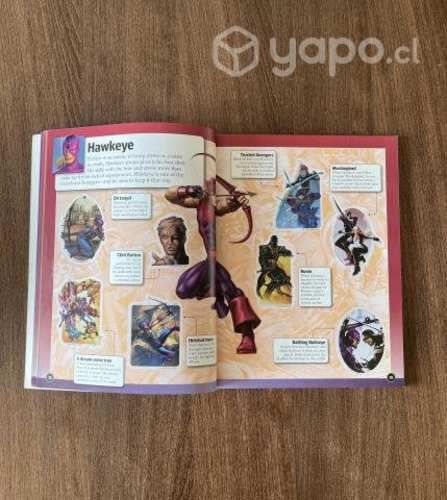 Libro sticker Marvel comics