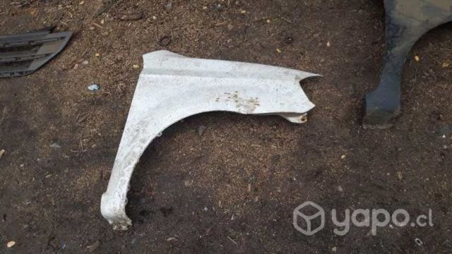 Tapabarro derecho original Chevrolet aveo 2011