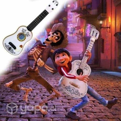 Guitarra Infantil de la Película Coco Color Blanco