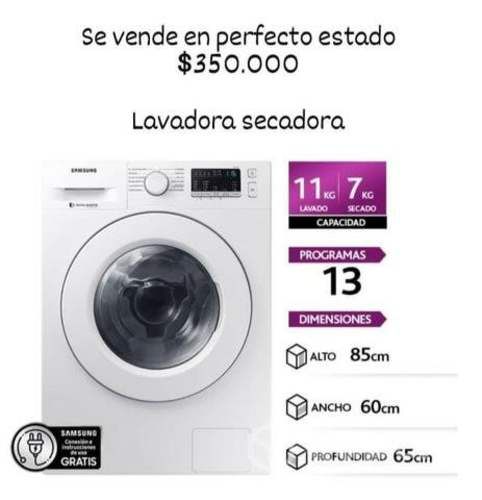 lavadora secadora Samsung