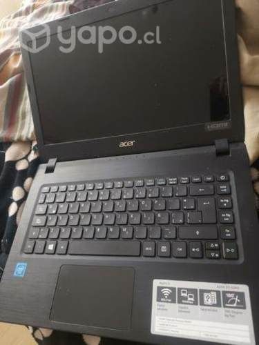 Notebook aspire 3 acer usado impecable