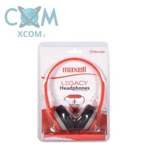 Audifonos maxell con microfono a10 hp-360