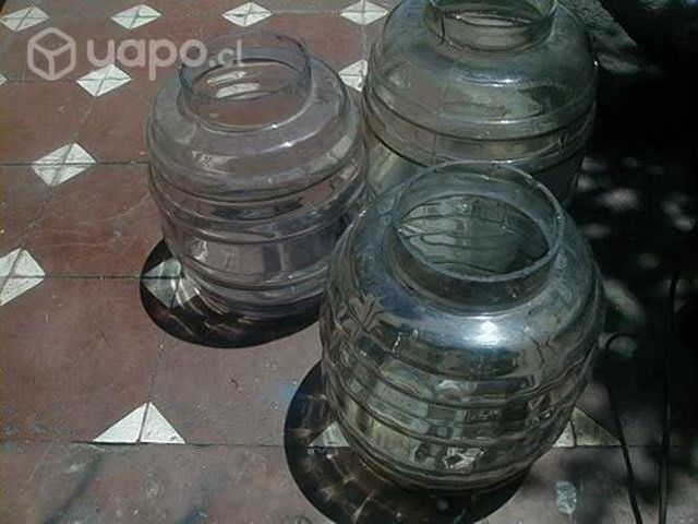 Frascos de vidrio para escabeche antiguo
