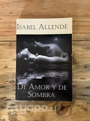 Libro de amor y de sombra Isabel Allende