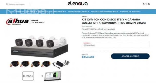 Cámaras seguridad Kit