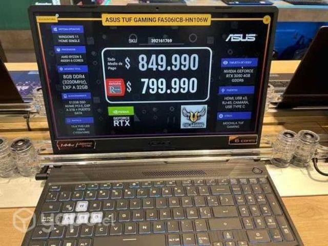 Notebook ASUS TUF A15 FA506 Gamer