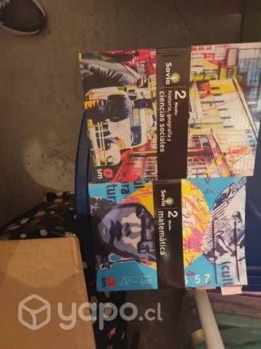 Libros SAVIA segundo medio