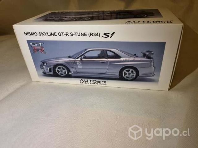 Nissan Skyline GTR R34 S-Tune 1:18 Autoart