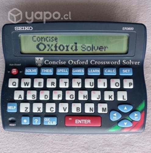 Seiko ER3600 Diccionario Electrónico Oxford