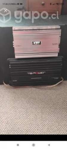 Subwoofer rockford con amplificador