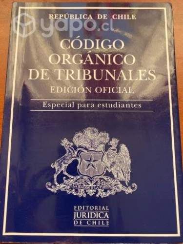 Código orgánico de tribunales