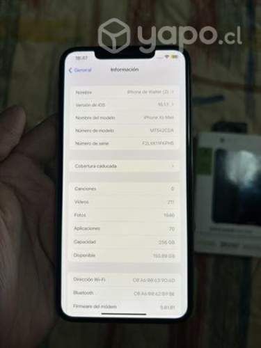 Iphone XS Max 256 gb