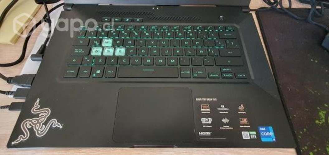 Asus TUF Dash f15 fx516p - 16gigas RAM