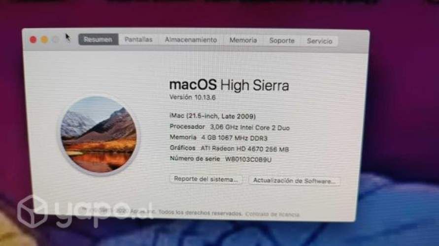 Apple iMac All in One