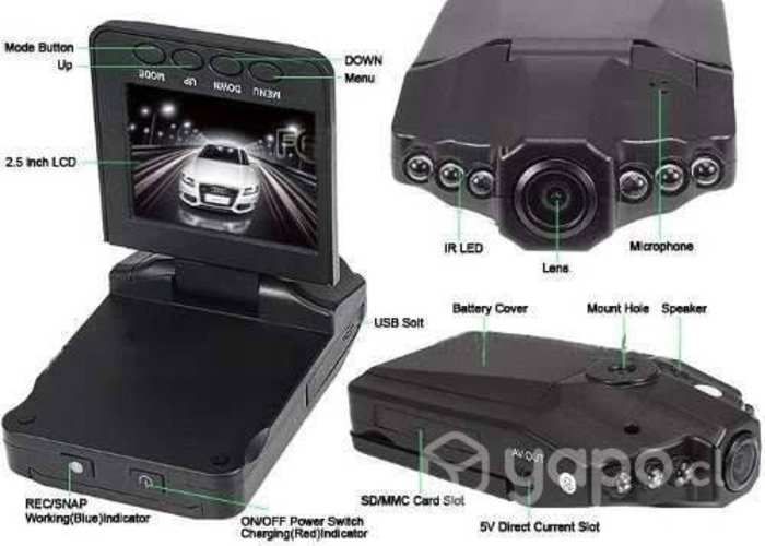 Camara Seguridad HD DVR LCD 2,5" para Automóvil