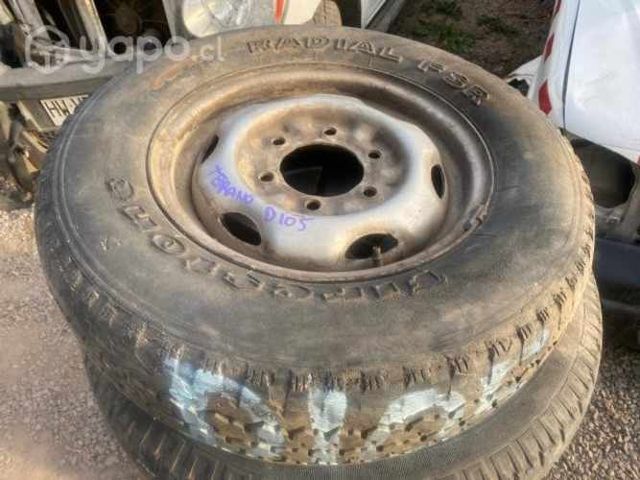 Llanta fierro con neumatico (D105) Nissan Terrano