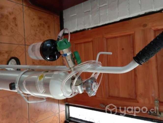 Tubo de oxígeno medicinal