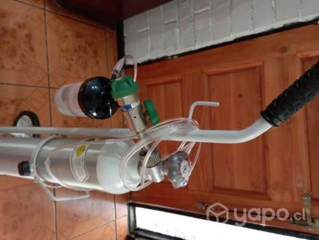 Tubo de oxígeno medicinal