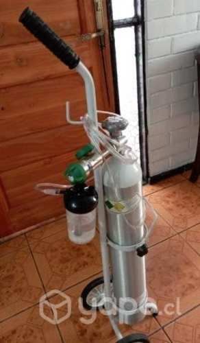 Tubo de oxígeno medicinal