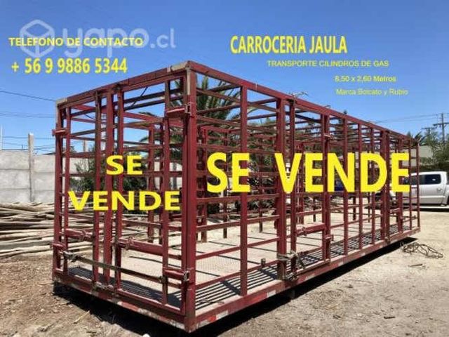 Carrocería jaula gas