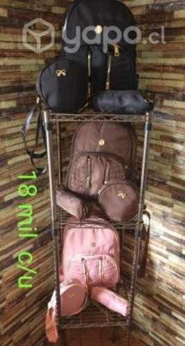 bellas mochilas y carteras para