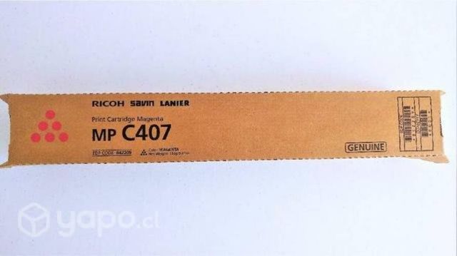 Tóner mpc 407 Ricoh Magenta