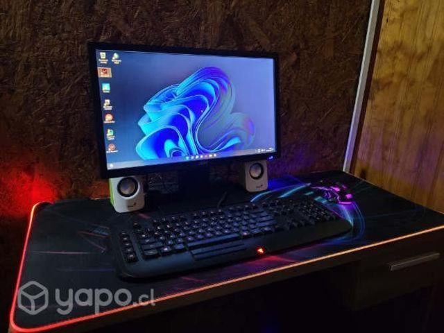 Computador gamer con todo