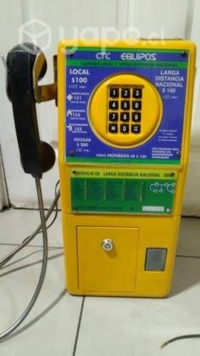 Telefono Publico Antiguo .decoracion