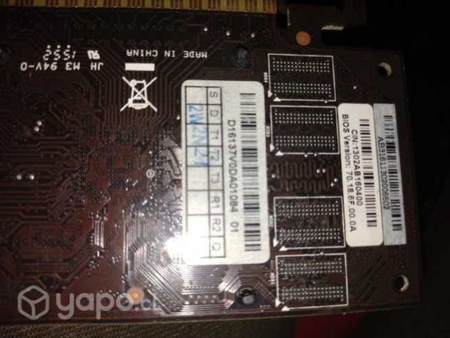placa de video1 gb