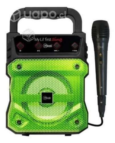 Parlante Karaoke Mlab My Lil' Sing Con Microfono