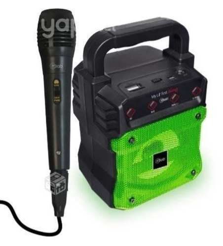Parlante Karaoke Mlab My Lil' Sing Con Microfono