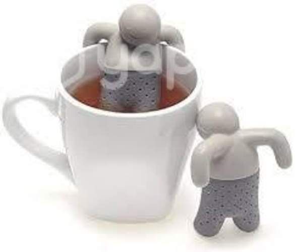 Infusor de Té Silicona Filtrante Hojas Diseño