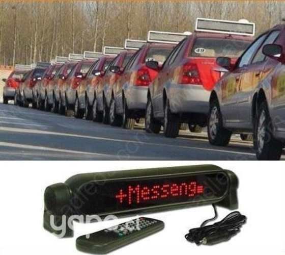 Letrero Programable de 12/24V Pantalla Digital Led