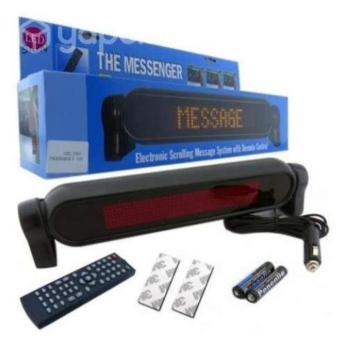 Letrero Programable de 12/24V Pantalla Digital Led